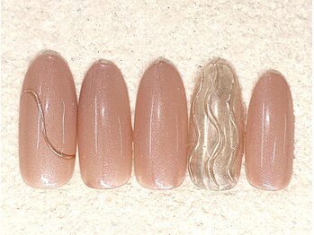 リノ ネイル(Rino nail)/11月新作ニュアンスミラー 711L1