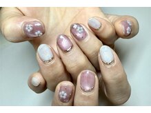 アンドエムネイル(&M nail)の雰囲気(大人かわいいパールフラワーネイル**)