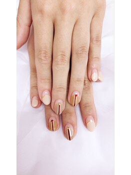 ネイルサロンアンドジュエリー アリュール(ALLURE)/チップとデールネイル♪