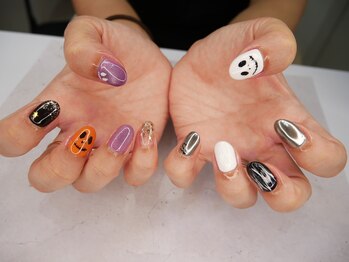 ハロウィンネイル