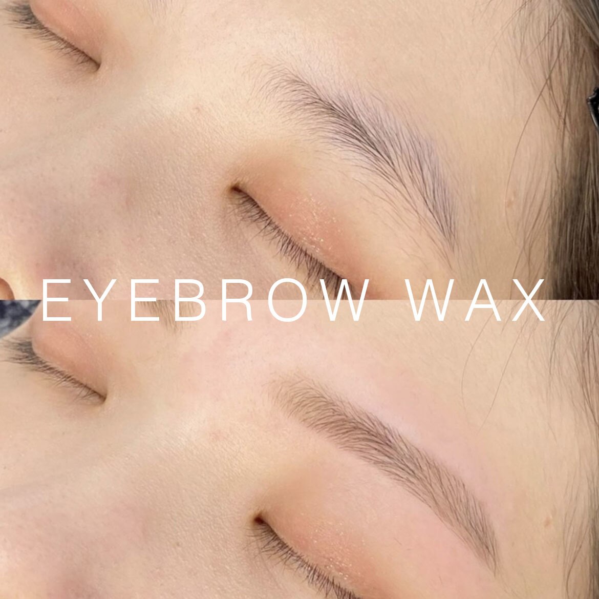 【眉毛スタイリング】オーダーメイドアイブロウWAX \4500《Wax＋間引き》