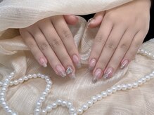 ミンミン(Min min)/ラメグラデーション＋パーツ2個