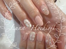 ネイルアンドまつ毛エクステ ルーナ 八王子店/☆シンプルスプリングネイル☆