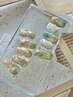 nuiのインクを用いた鉱物感☆【ニュアンス定額3】オフドライケア込み ¥9800