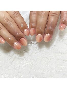 ザ セントラル ピア(THE CENTRAL PIER)/桃ネイル