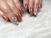 ジュリネイル(JULIE NAIL)/フラッシュ×埋め尽くし