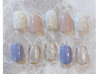 ネイルサロン ティフィン(tiffin)/~8月monthly design~