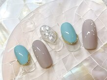 ネイルサロン ふるる 大須店/☆ミディアムネイル#196