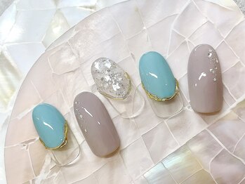 ネイルサロン ふるる 大須店/☆ミディアムネイル#196