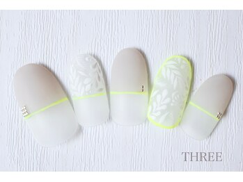 スリー 自由が丘(THREE)/ネオンボタニカルネイル