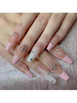 クイーンズビューティーサロン 新宿本店(Queen's beauty salon)/チップ長さだしやり放題