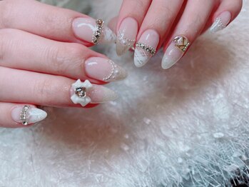 レアネイル 新宿(le'a nail)/チェックネイル