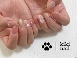 3,4月定額A/フラワーネイル