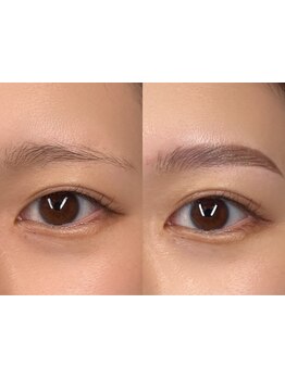 アイブロウメニューがあるサロン