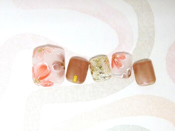 メイクプラスネイル ヴィヴィッド(MAKE+NAIL vivid)/フットジェル定額 ¥6,500コース