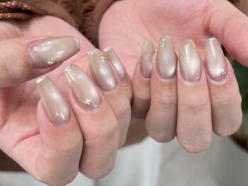 エン(enn)の写真/【好印象×お洒落】シンプルだけど可愛い、絶妙なニュアンス＊周りと被らない大人デザインをご提案します◎