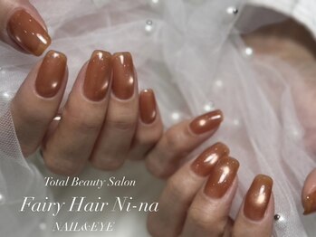 フェアリーヘア ニーナ(Fairy Hair Ni-na)/うる艶マグネットネイル7000円