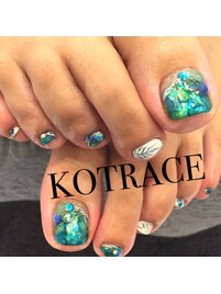 フットジェルコース ￥12０００