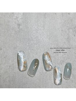 ネイルサロンクリアヴィラ(nail salon clear villa)/nuance designコース￥9990