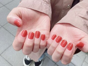 ヌエボ ヘアー ネイル(NuEvo hair Nail)/ワンカラーネイル