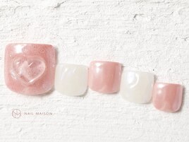 ピンクミラーハート￥9000