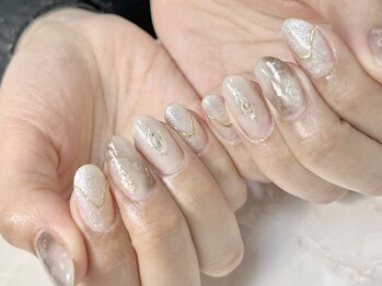 アオネイル(青桜 ao_nail_)/ハンド Designコース