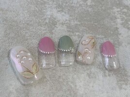 定額/すずらんネイル