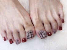 ティアラネイル(TIARA NAIL)/フットアートやり放題¥9000