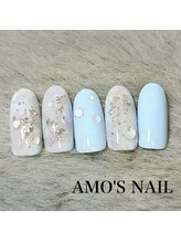 アモズネイル さっぽろ東急百貨店(AMO'S NAIL)/9900円デザイン
