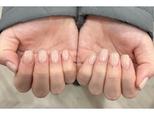 ミアネイル 蕨店(mia nail)/細フレンチ