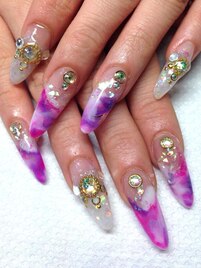 【スカルプ】１０本アートし放題