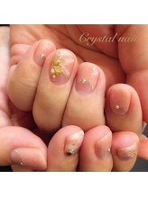 クリスタルネイル ボンベルタ橘店(CRYSTAL NAIL)/貝殻ネイル