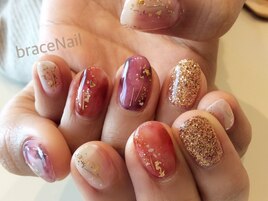 冬ニュアンスネイル