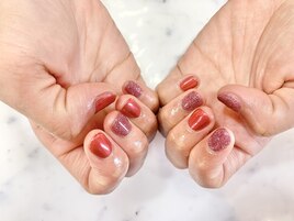 フラッシュ＆ミラーネイル通常時