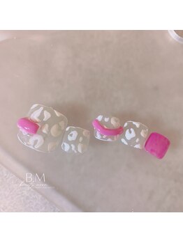 ビューティームーン(beauty moon)/ホワイトレオパード*