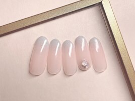 パステルラメネイル　¥8800