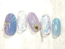 プティリボン 武蔵小金井店(PetitRibbon)/Trend オーロラフィルム貝殻