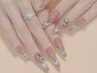 【Hand】ジェル☆マグネットフレンチ♪　¥6980円
