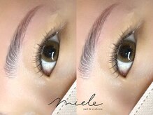 ミエレ(miele)/カラーマツエク/HBL/エクステ