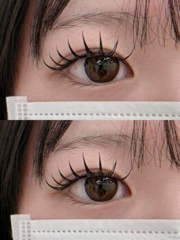 アンジェリークアイラッシュ(Angelique Eye Lash)の写真/Wフラットでぱっちりも、ふんわりも。理想の目元ぜんぶ叶う♪