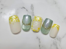 ミモザネイル