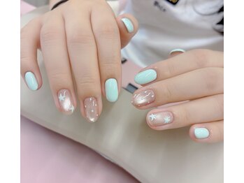 デュリブリンクネイル 高田馬場(Duli blink nails)/ミントスター ネイル