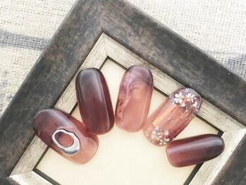 エスネイル(Snail)/押し花デザイン