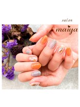 マイヤ 門前仲町本店(maiya)/クリアカラー×シェル