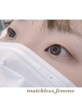 マッチレス ファム(matchless,femme)/ラッシュリフト☆逆まつげサンも