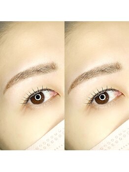 ラムール 姫路(L'AMOUR+)/美眉WAX+ケラチンパーマ