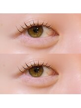 アトリエ ハルミナ(atelier harumina)/根元から立ち上げまつ毛パーマ