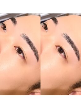 エルメ バイ クイーンズ(herme by QUEENS)/メンズアイブロウスタイリング