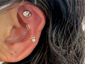 ケー(K)/耳つぼジュエリー　10粒