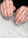 grey×silver
